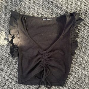 Ruffle Zara shirt